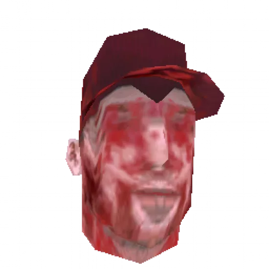 Голова зомби [деталь тюнинга] - №32469