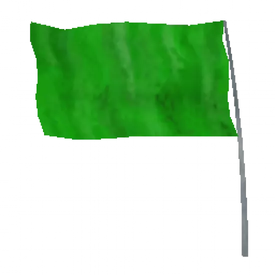 Флаг (т. зеленый) [деталь тюнинга] - №34535