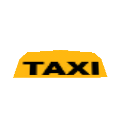 Шашка такси (желтая) [деталь тюнинга] - №34692