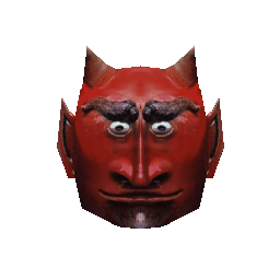 Голова дьявола [деталь тюнинга] - №75777