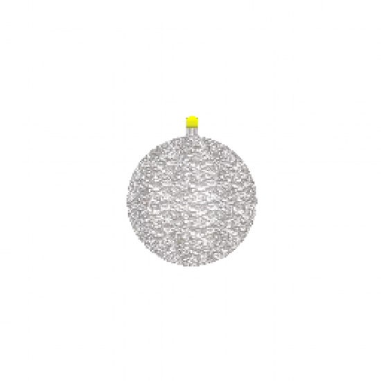 Новог. игрушка (серая) [деталь тюнинга] - №32340