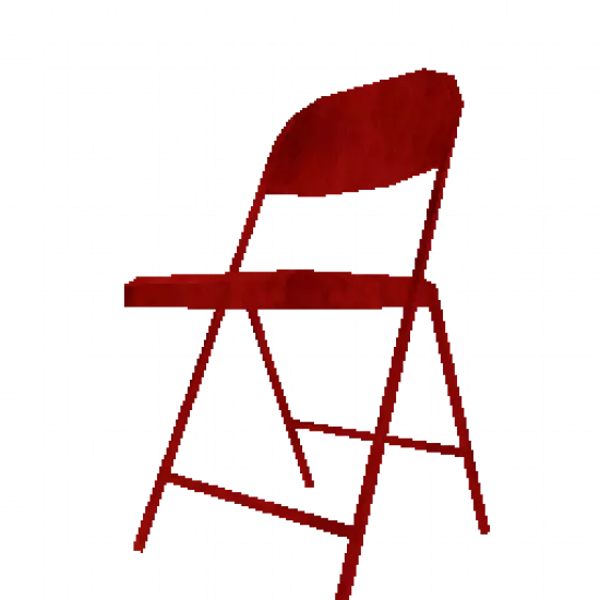 Красный стул - №75216