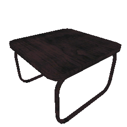 Деревянный стол - №75212