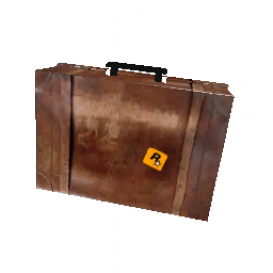 Чемодан (коричневый)(Улучшение) - №35029