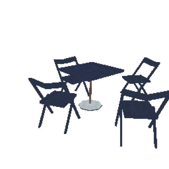 Стулья со столом 1 (объект) - №32128