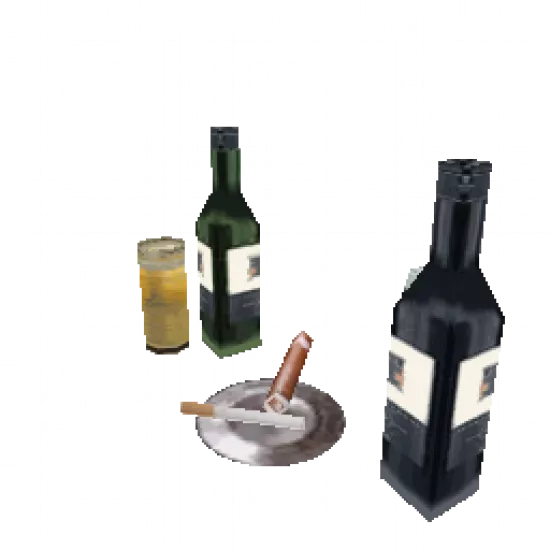 Бутылки с вином (объект) - №32514