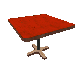 Красный стол (объект) - №32936