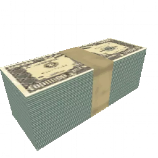 Пачка с деньгами (объект) - №34061