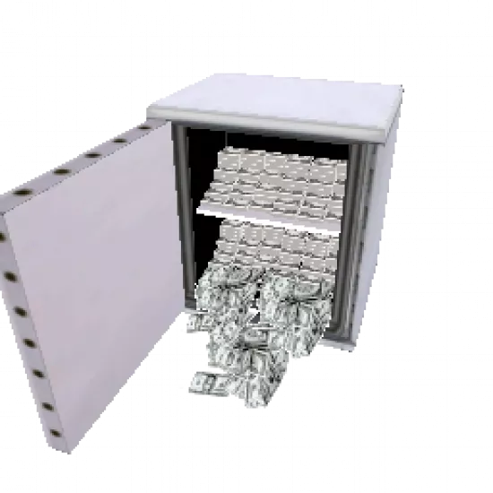 Сейф с деньгами (объект) - №32207