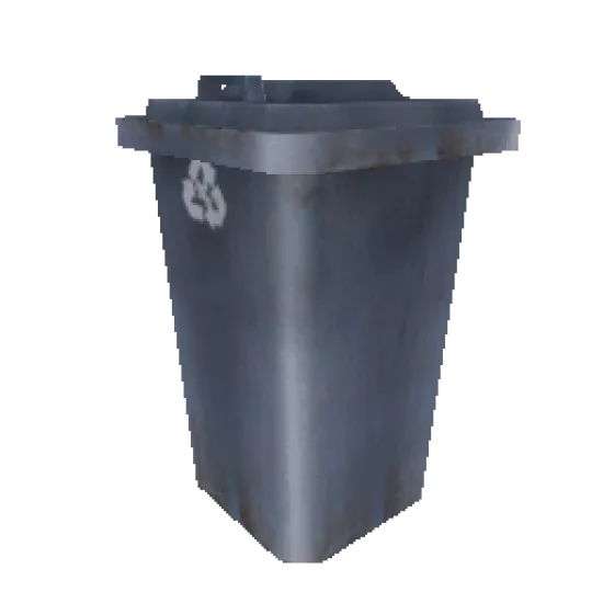 Пластиковая мусорка (объект) - №33977