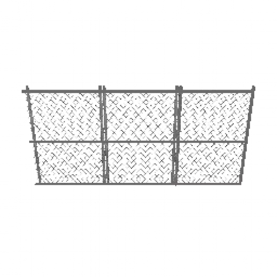 Забор в виде сетки 1 (объект) - №33964