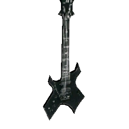 Черная гитара (объект) - №33965