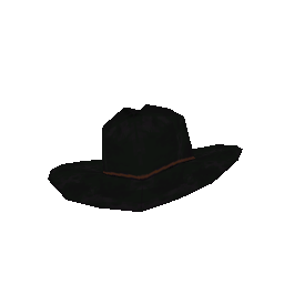Шляпа ковбоя (черная) - №33195