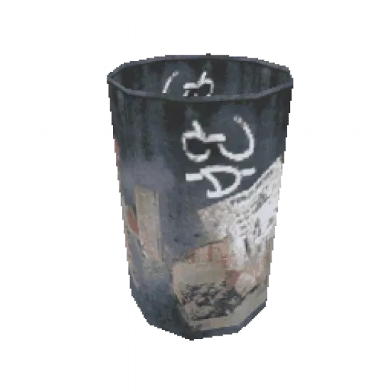 бетонная мусорка (объект) - №33692