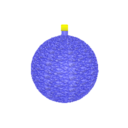 Большой синий шар - №75425