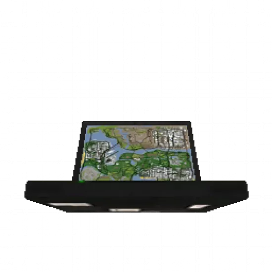 Проектор с картой за спиной - №32035