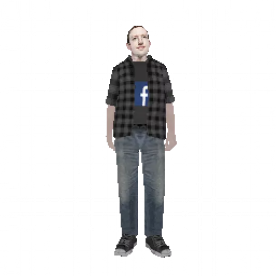 Скин: Марк Цукерберг (ID: 407) - №32734