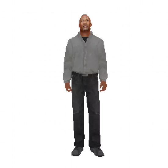 Скин: Дуэйн Джонсон (ID: 408) - №73463