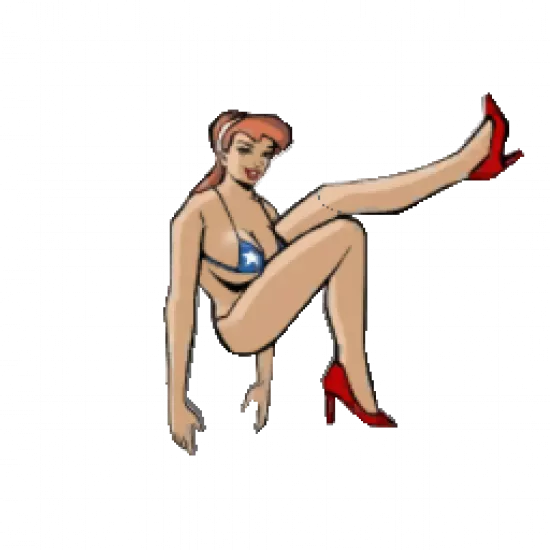 Рюкзак-девушка - №33649