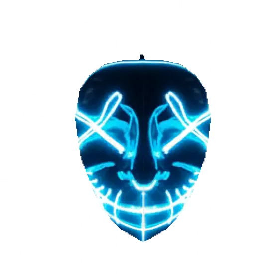 Неоновая маска - №33057