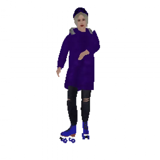 Скин: Новогодние ролики #2 (ID: 463) - №73399