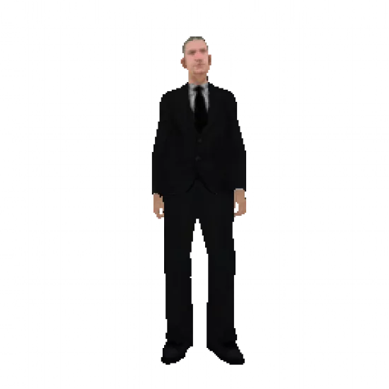 Скин: White MIB agent (ID: 165) - №75336