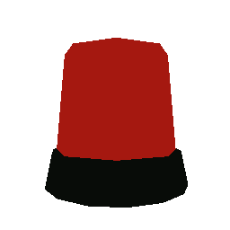 Красная кнопка на спине - №75752