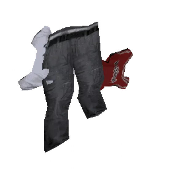 Рваные штаны Ballas - №75289