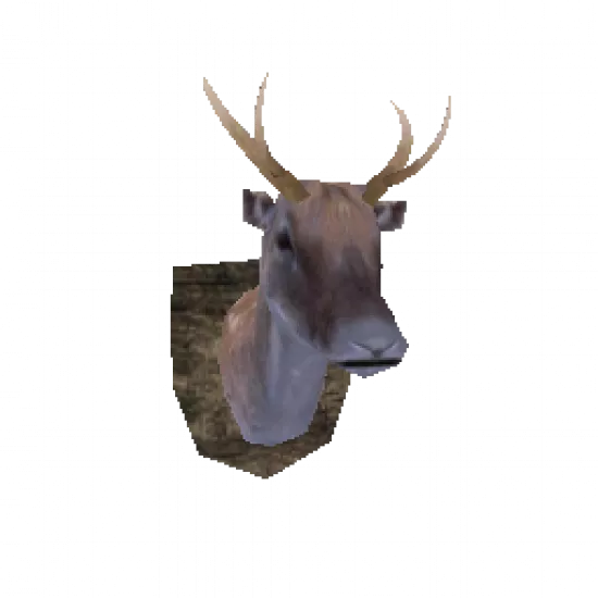 Олень с рогами [деталь тюнинга] - №75638