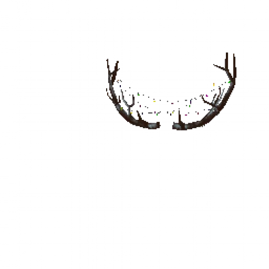 Новогодние оленьи рога - №68599