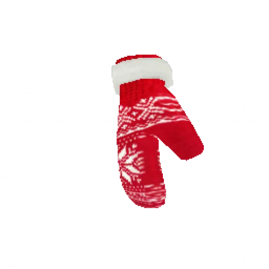 Правая новогодняя варежка - №31819