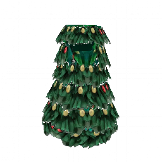 Ёлка на туловище - №73239