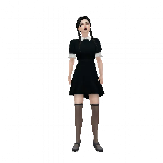 Скин: Уэенсдей Аддамс [1991] (ID: 639) - №31864