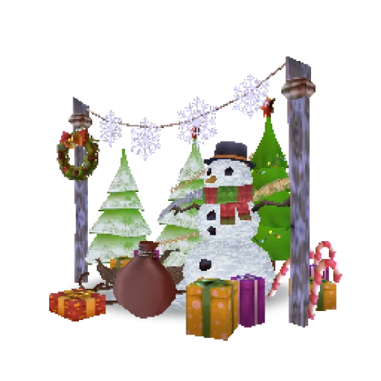 Снежная полянка - №31843