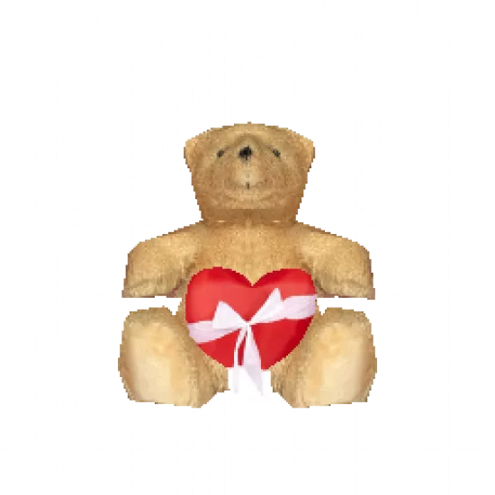 Объект: Мишка с валентинкой - №31679