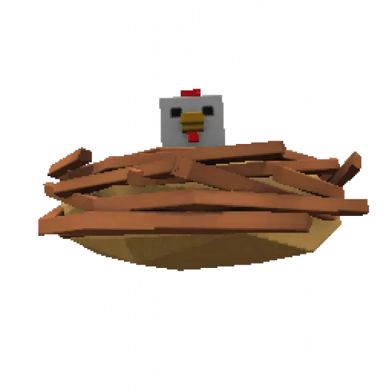 Курочка в гнезде - №31564