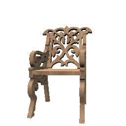 Объект: Деревянное кресло - №31409
