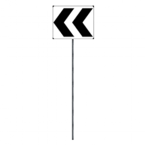 Дорожный знак путь налево - №68221