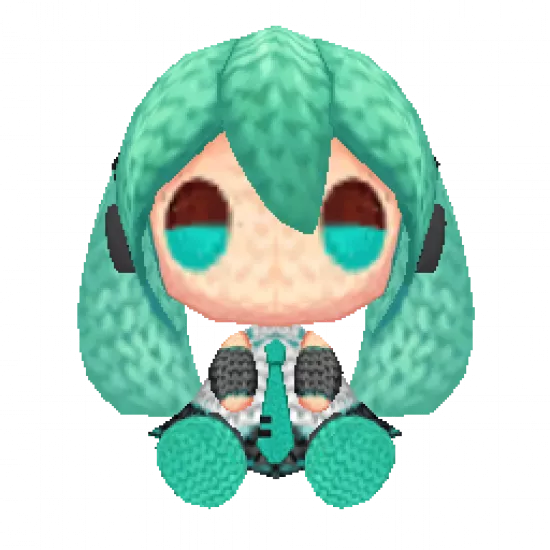 Хатсуне Мику на плечо - №74785