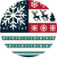 logo server Christmas