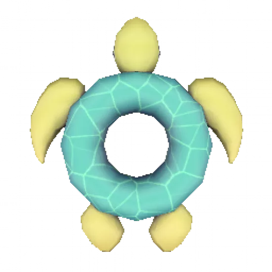 Надувная черепашка - №78568