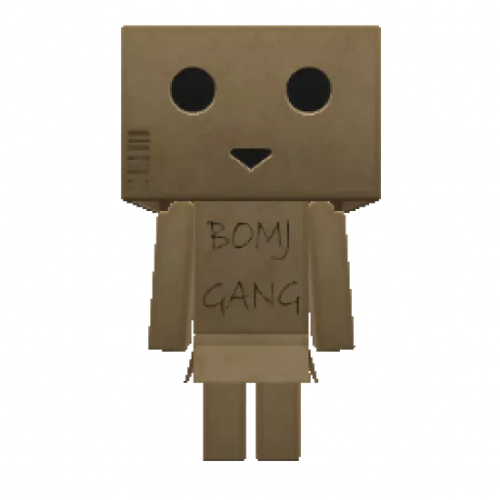 Картонный человечек - №93341