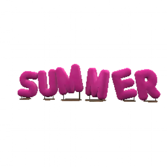 Объект: Надпись Лето - №80155