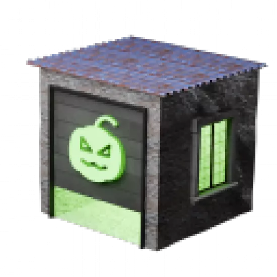 Чертеж Хэллоуинского Гаража 1 - №82084