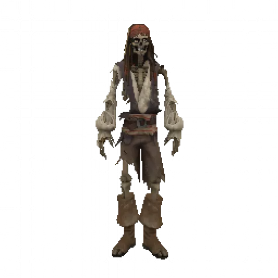 Скин: Джек Воробей скелет (ID: 881) - №82204