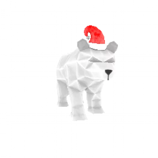 Новогодний медведь - №83056