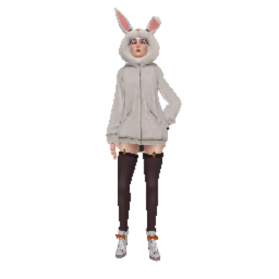 Скин: Девочка зайка (ID: 955) - №85228