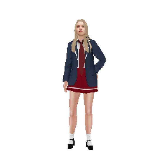 Скин: Школьница (ID: 961) - №85315