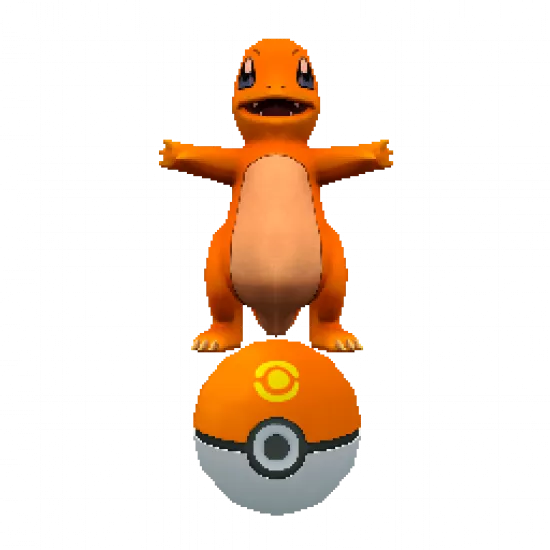 Покеболл с покемоном 4 - №85330