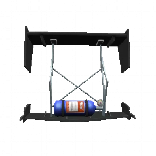 Задний отбойник Спойлер с закисью - №85299